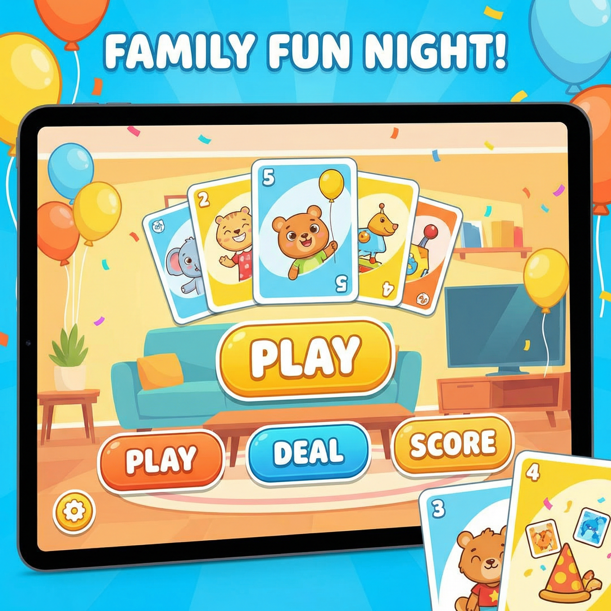 乐游棋牌游戏界面